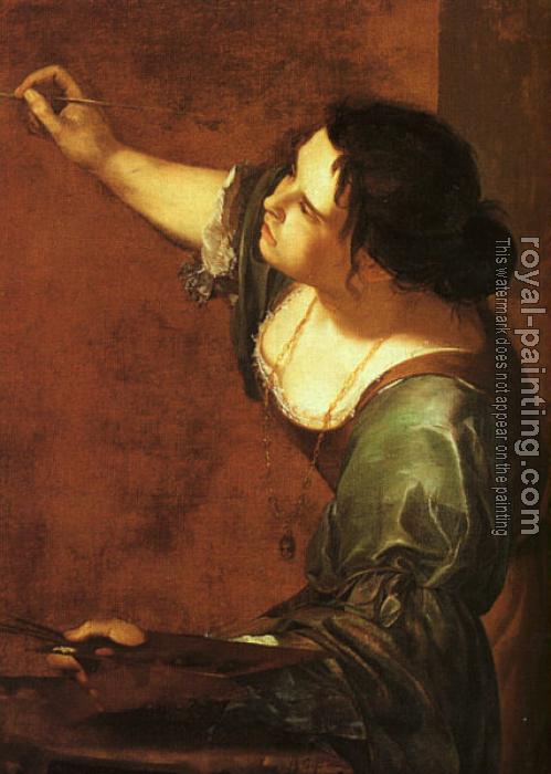 Artemisia Gentileschi : Self-Portrait as the Allegory of Painting